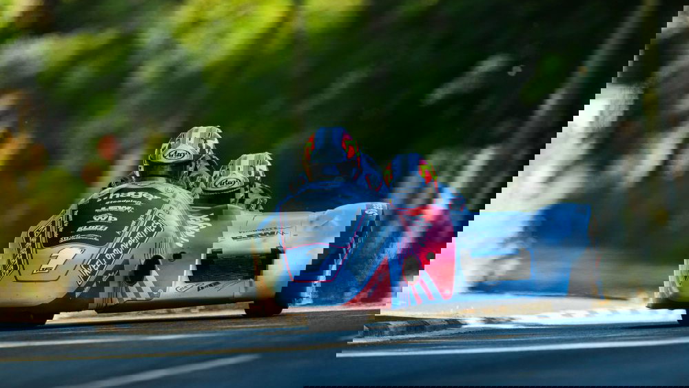 Ben Birchall, Kevin Rousseau, 2024 Isle of Man TT. Credit: Isle of Man TT.